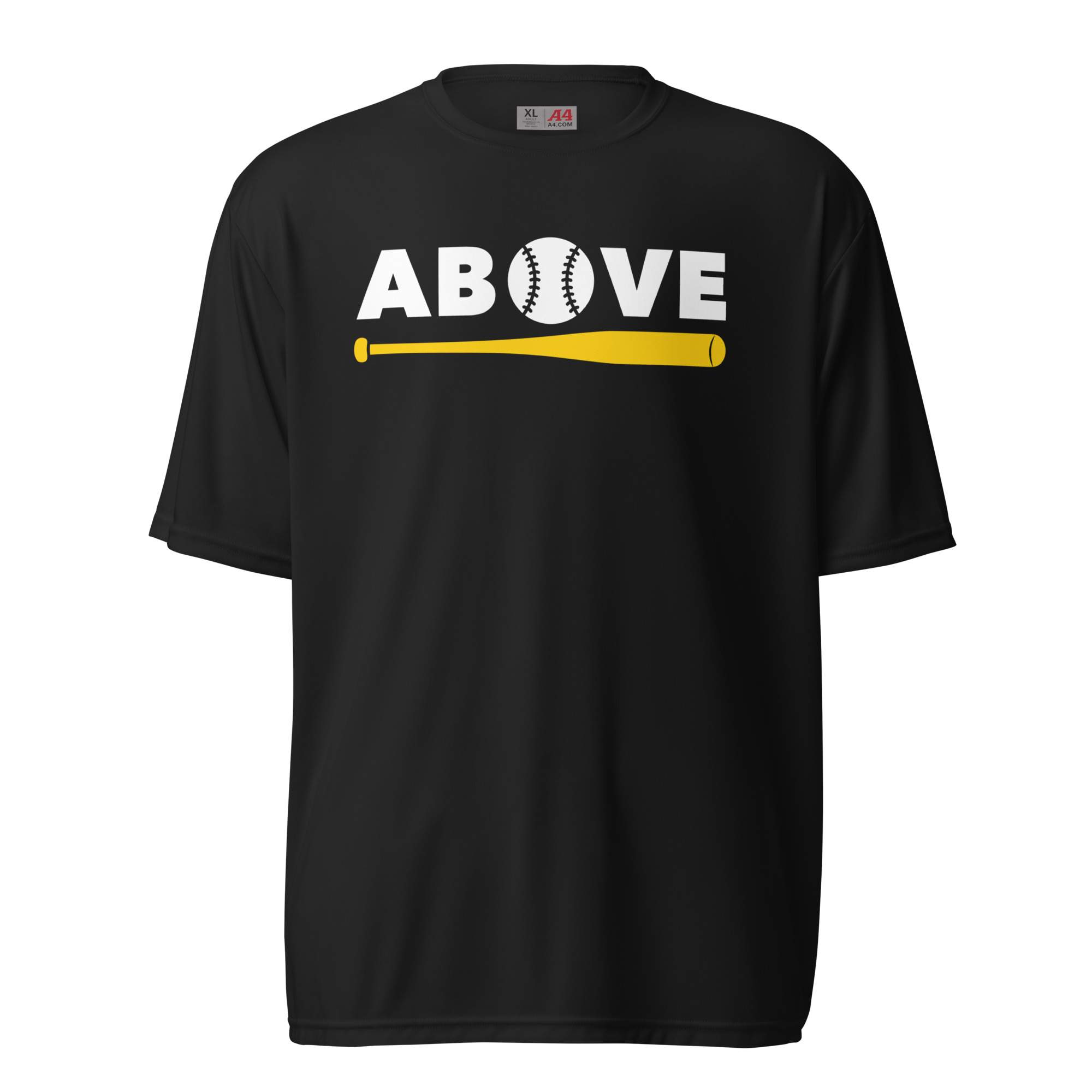 ABOVE Baseball – Athletic Performance Crew Neck T-shirt